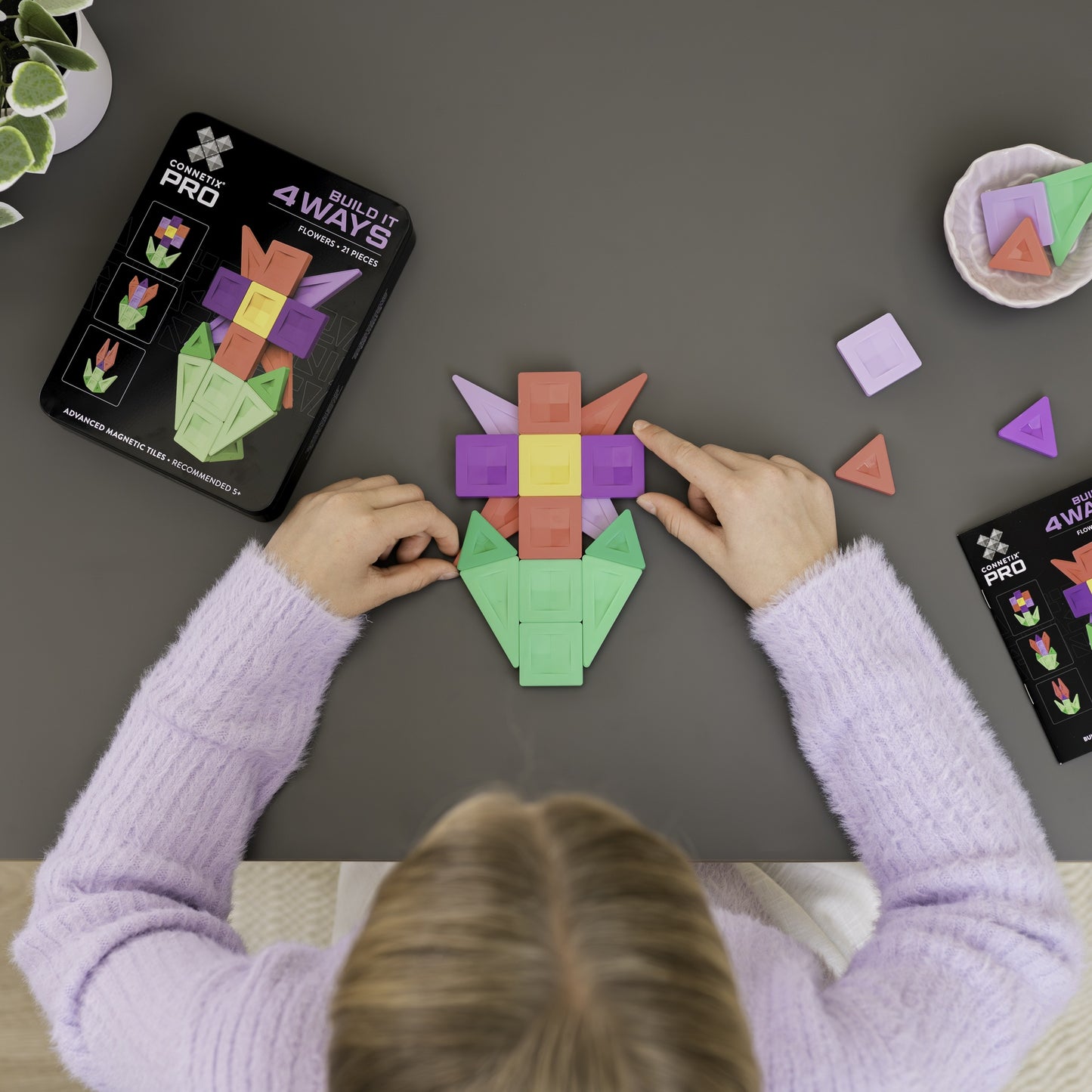 PRO Build It 4 Ways Flowers Pack - 21 Pieces