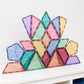 [Connetix Tiles] 48 Pieces Pastel Shape Expansion Pack | Educational Magnetic Tiles Learning | NEW RELEASE