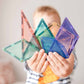 [Connetix Tiles] 48 Pieces Pastel Shape Expansion Pack | Educational Magnetic Tiles Learning | NEW RELEASE