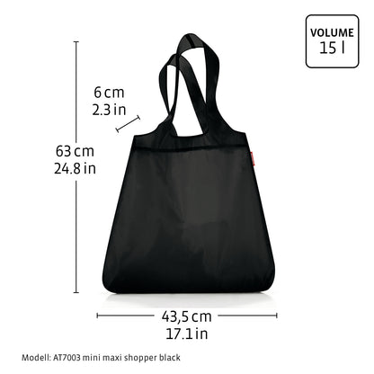Mini Maxi Shopper Tote Bag