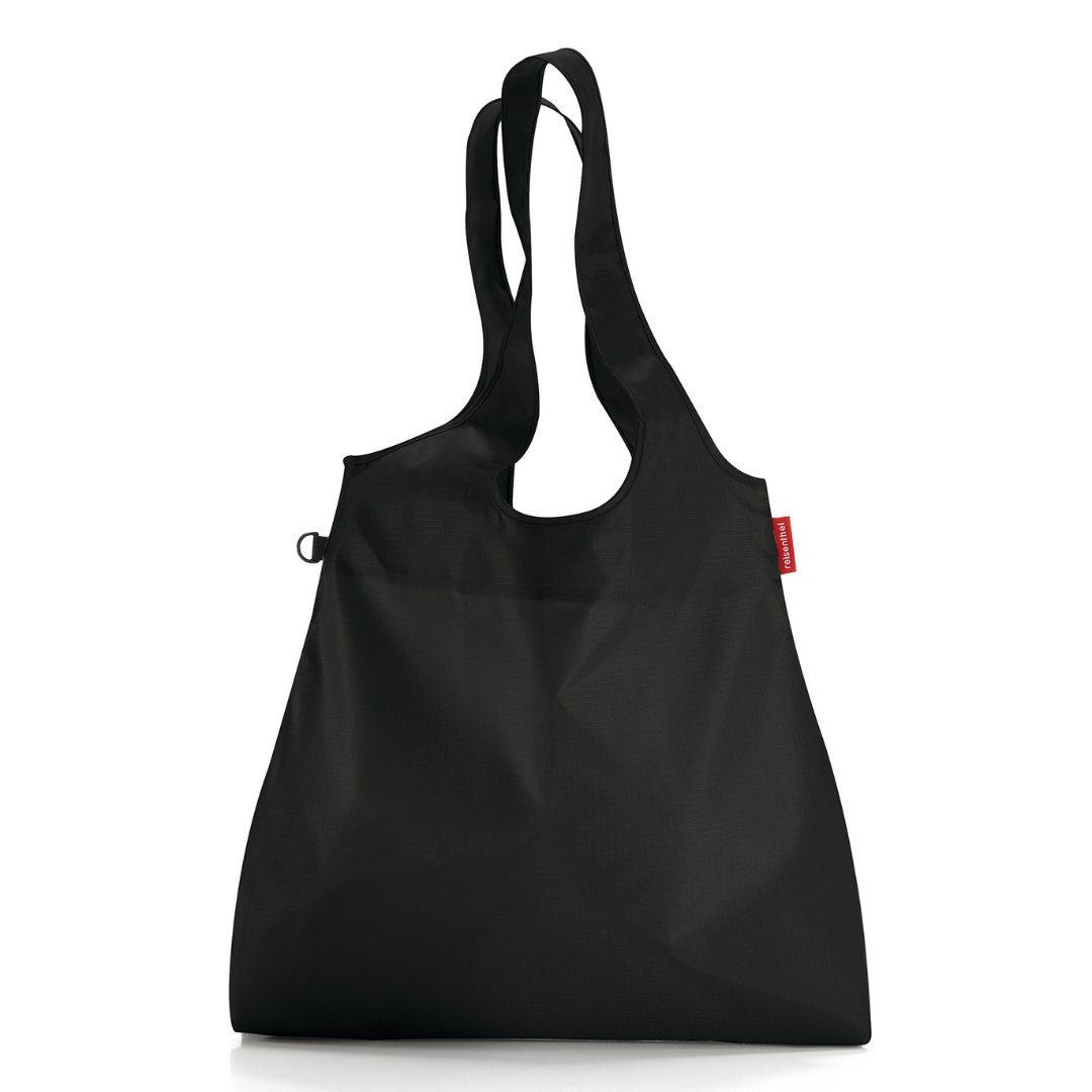 Mini Maxi Shopper L Tote Bag - Black