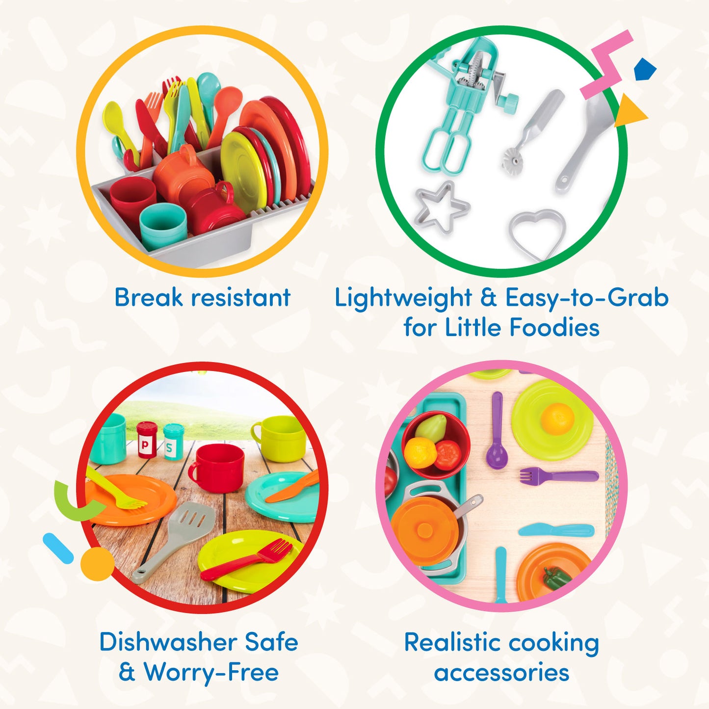 Deluxe Kitchen Playset (71pcs)