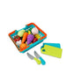 [B. Toys by Battat] Farmers Market Food Basket with Fruits and Vegetables