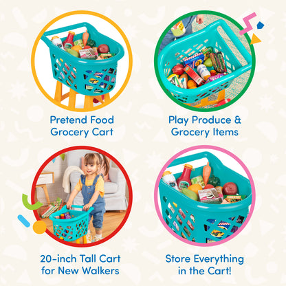 Grocery Shopping Cart Toy