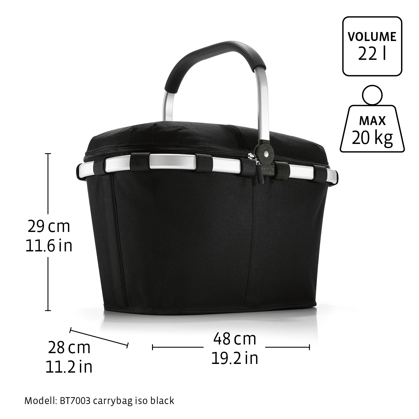 Carrybag ISO Shopping Basket