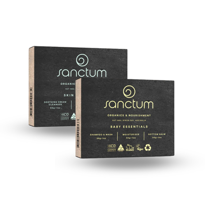 Baby Essentials 3-in-1 + Skin Essentials 3-in-1 Bundle | Organic | Travel Size