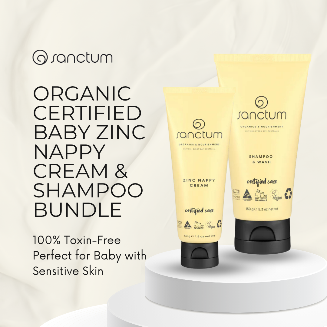 Baby Shampoo & Zinc Nappy Cream Set