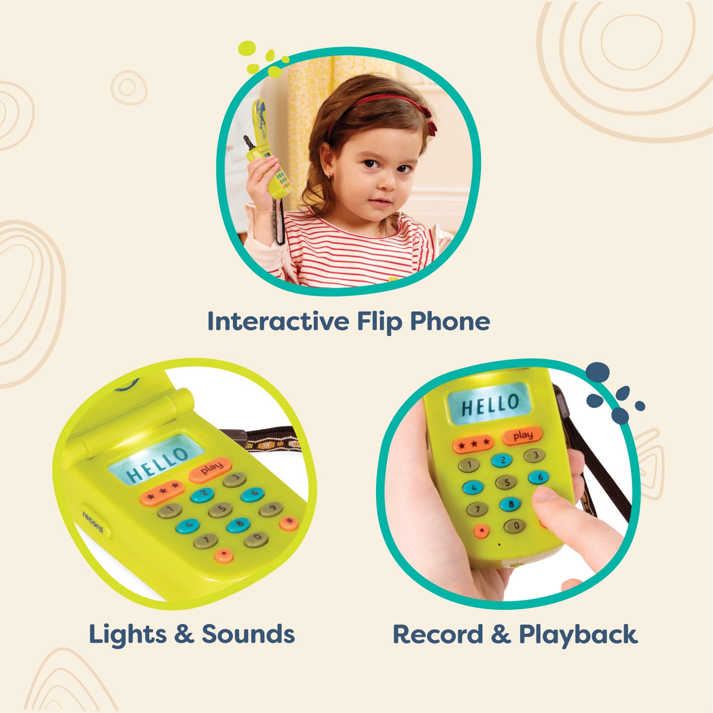 Hellophone Toy Cellphone