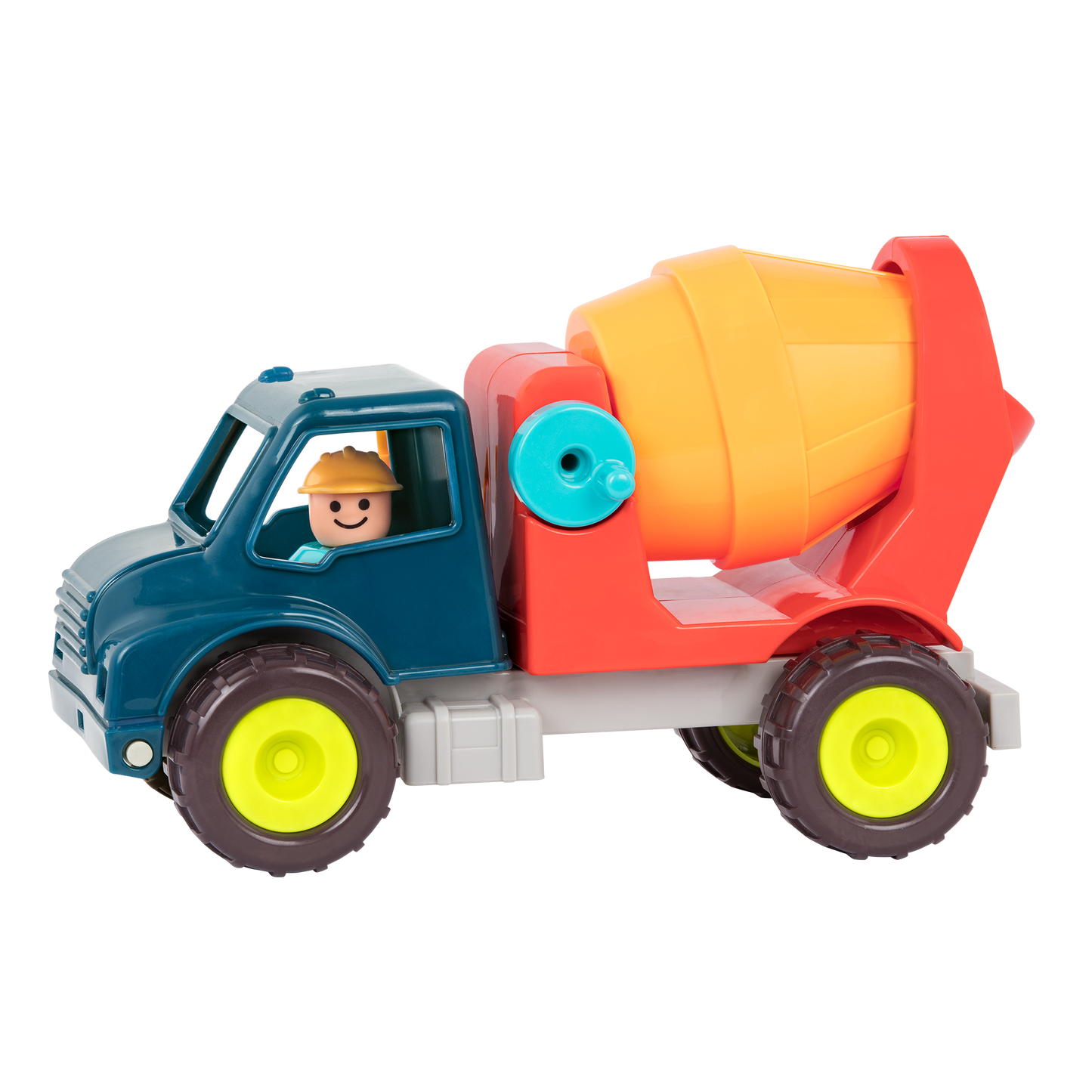B. Toys by Battat] Happy Drivers Cement Mixer