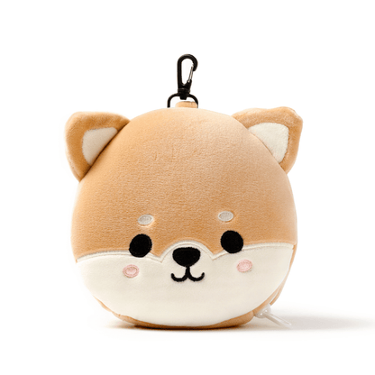 Kids Travel Pillow & Eye Mask - Shiba Inu