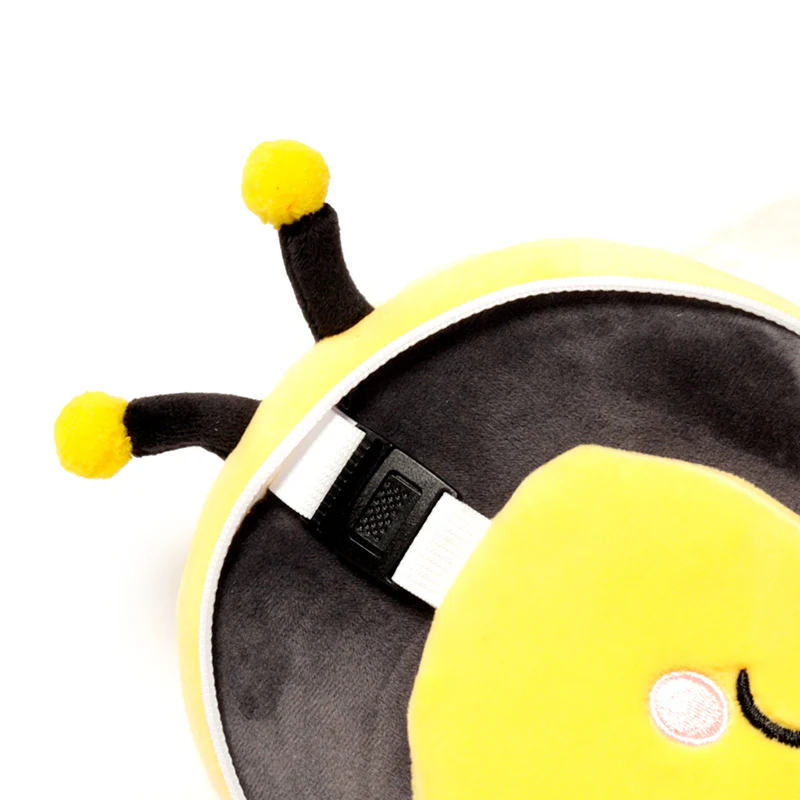 Kids Travel Pillow & Eye Mask - Bobby the Bee