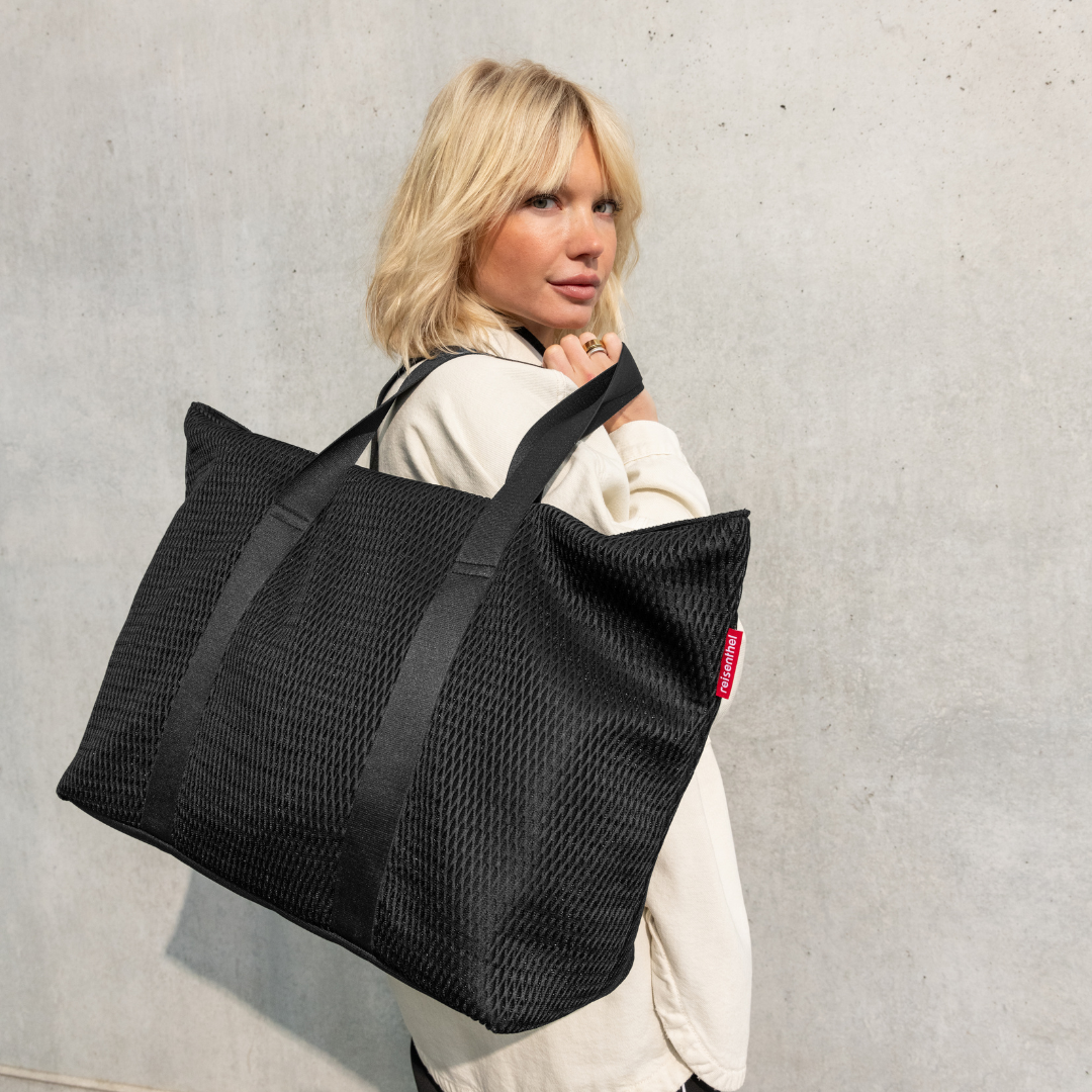 Extralite Shopper L Tote Bag - Mesh Black