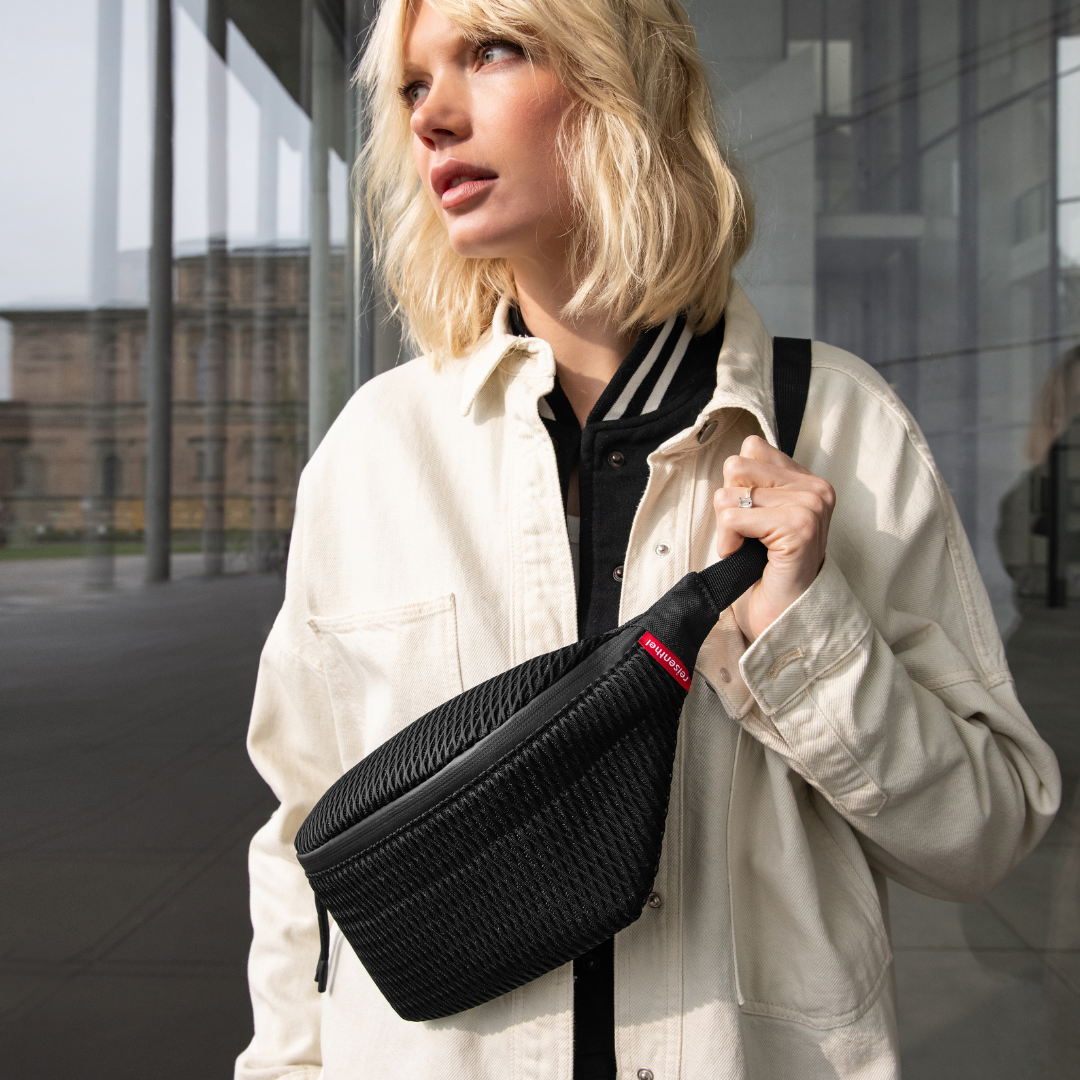 Extralite Beltbag Fanny Pack - Mesh Black