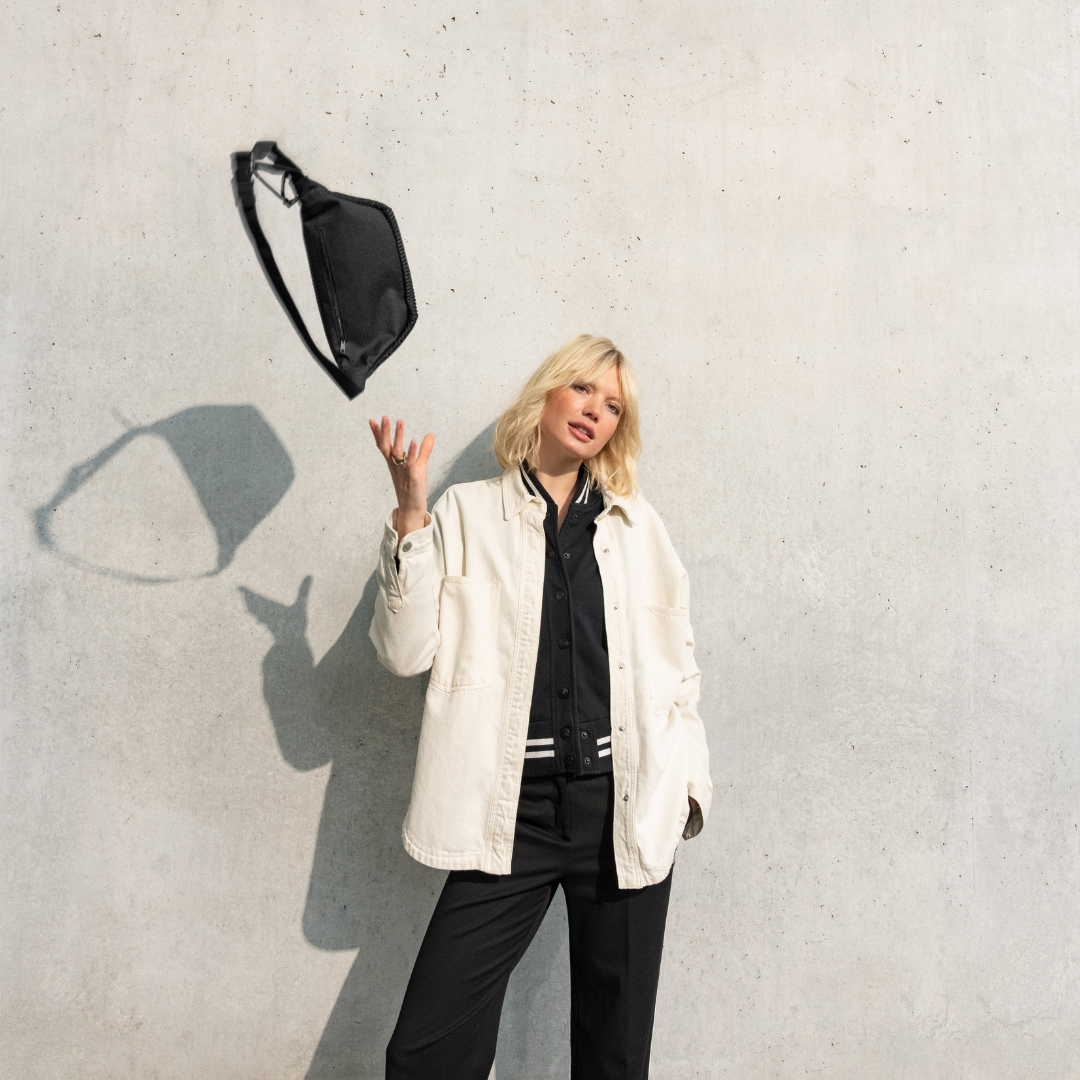 Extralite Beltbag Fanny Pack - Mesh Black