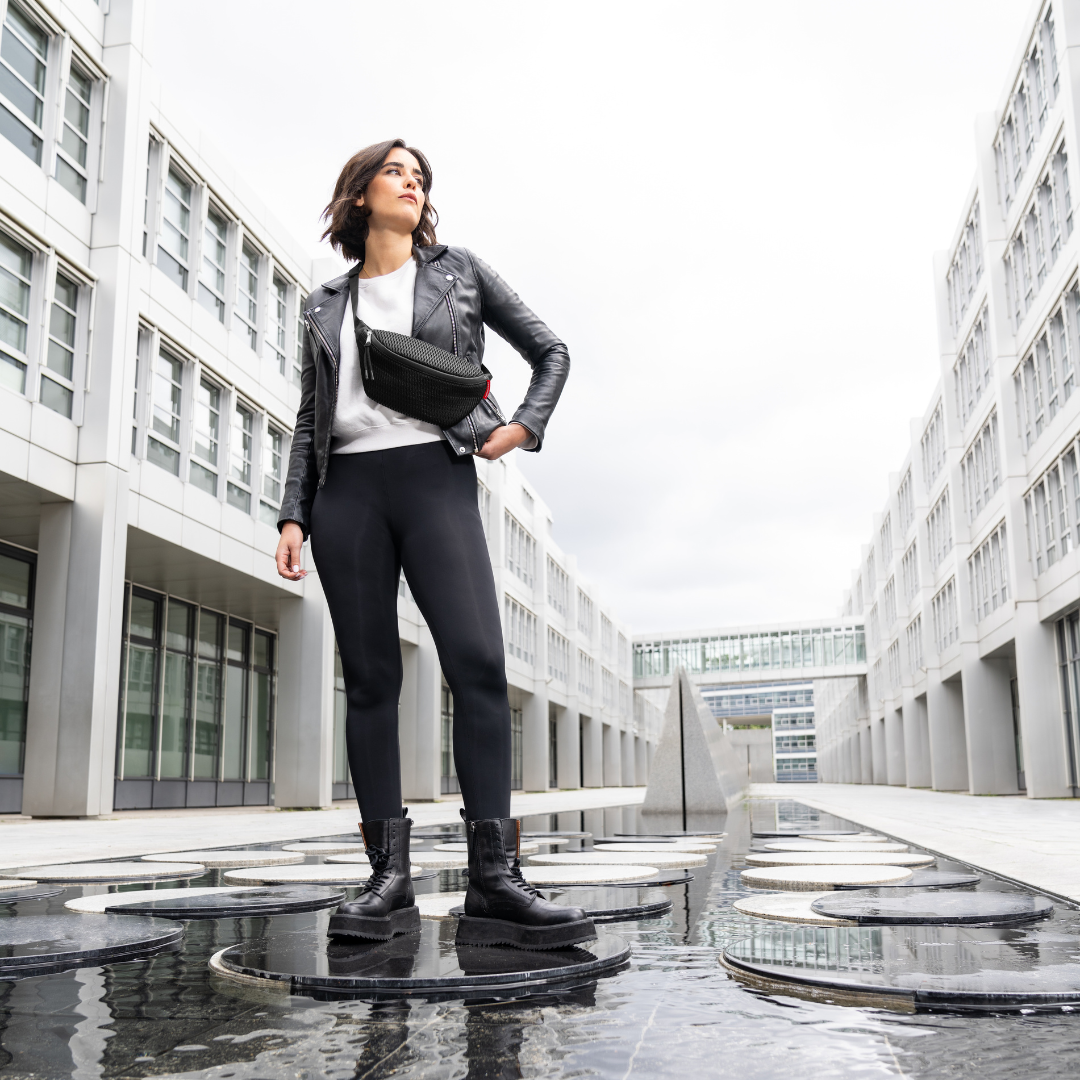 Extralite Beltbag Fanny Pack - Mesh Black