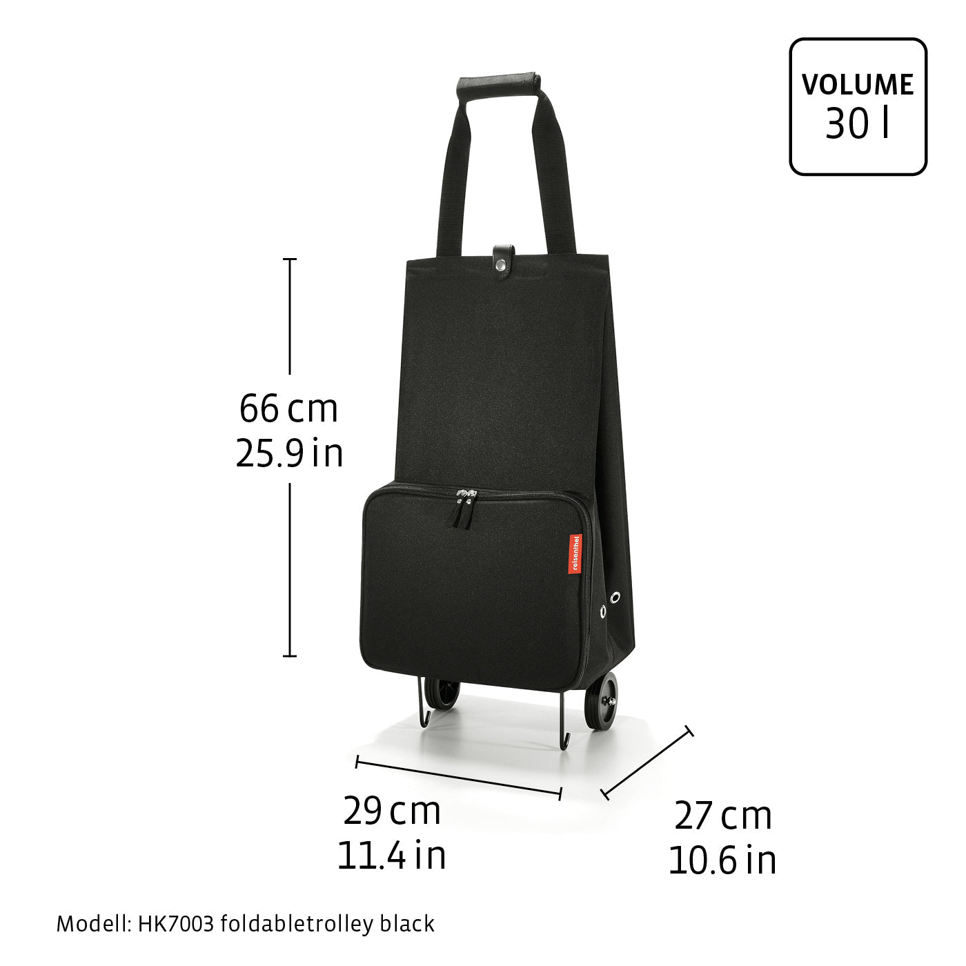 Foldable Shopping Grocery Trolley
