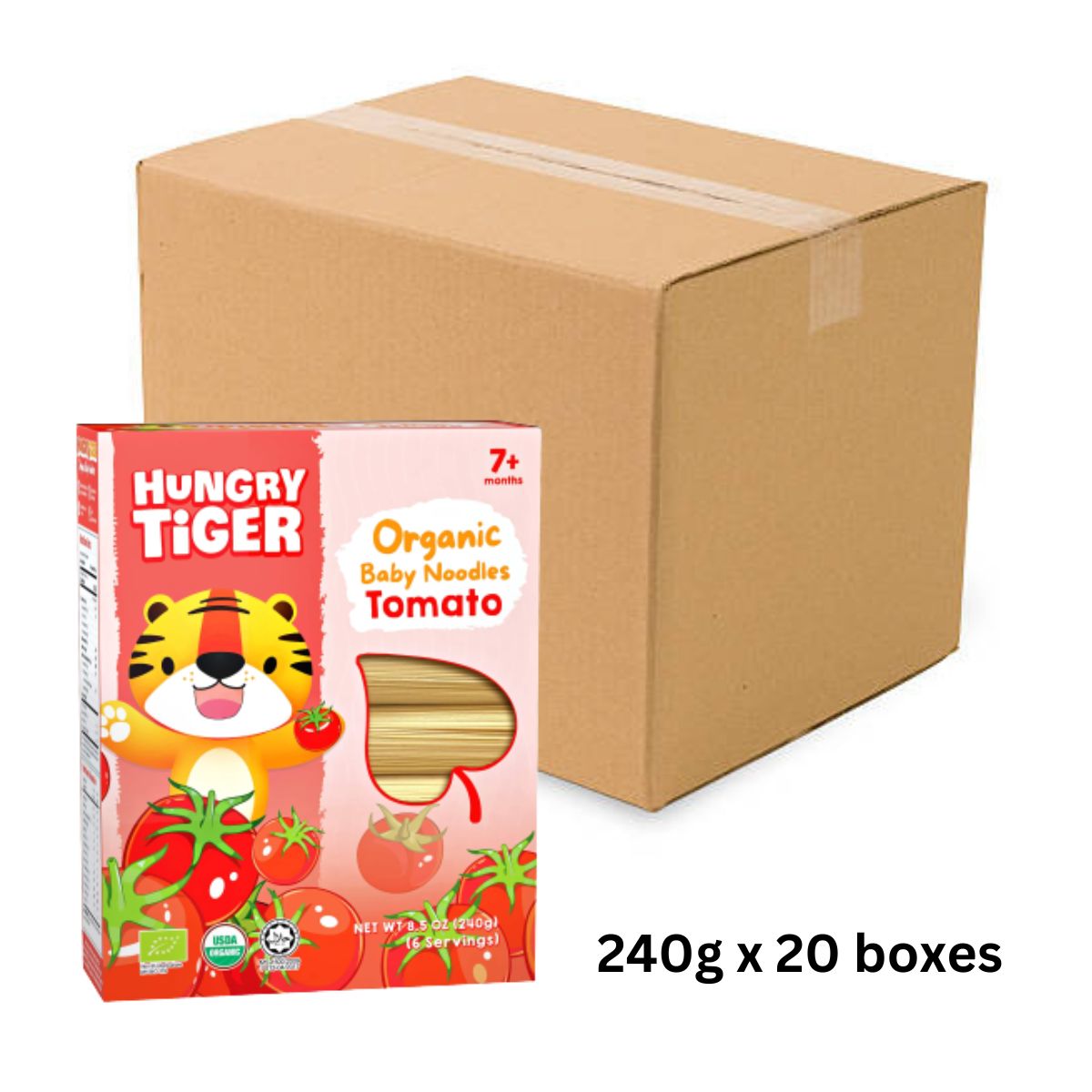 Organic Baby Noodles - Tomato