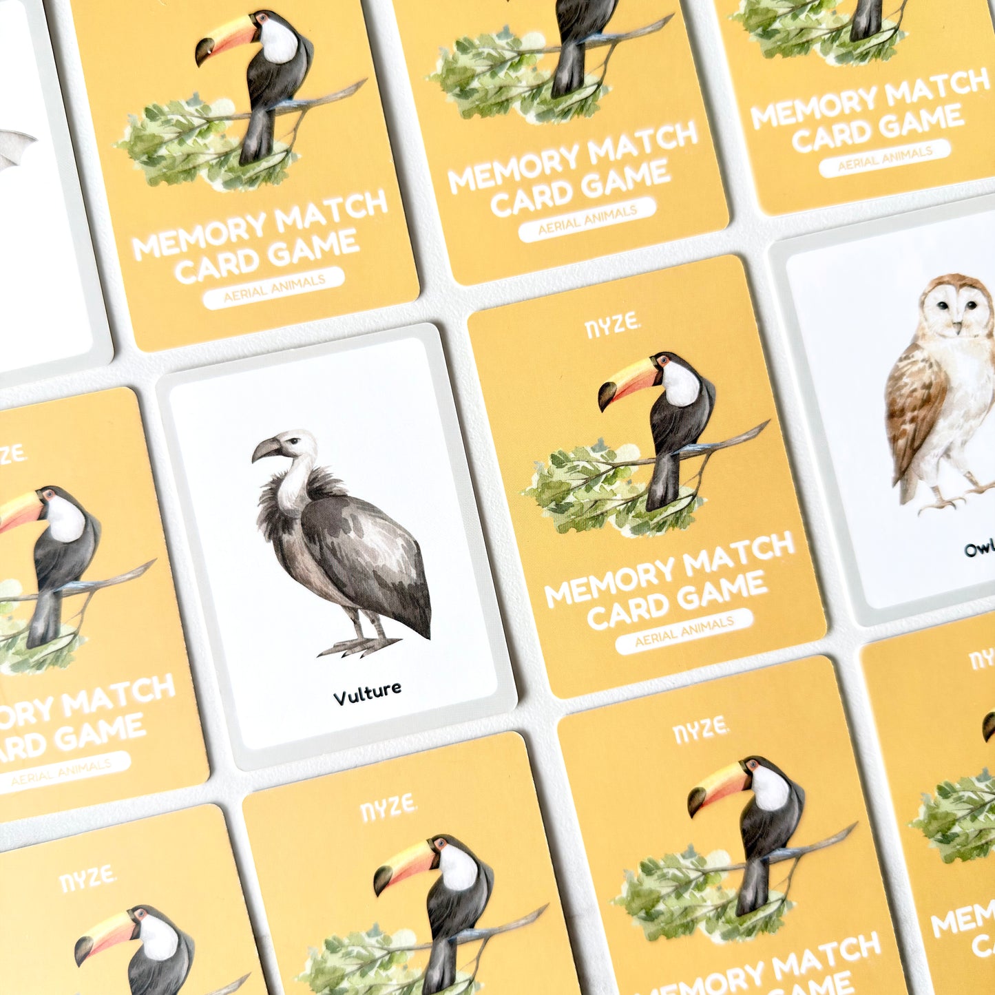 Early Learning Alphabet Flash Cards & Memory Card Game Bundle