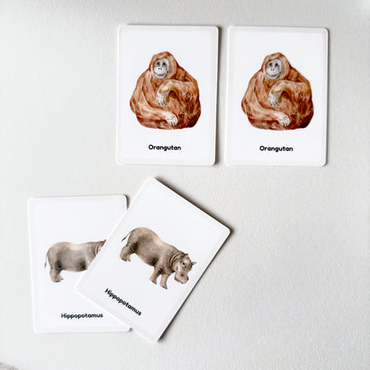 Memory Match Kids Playing Cards