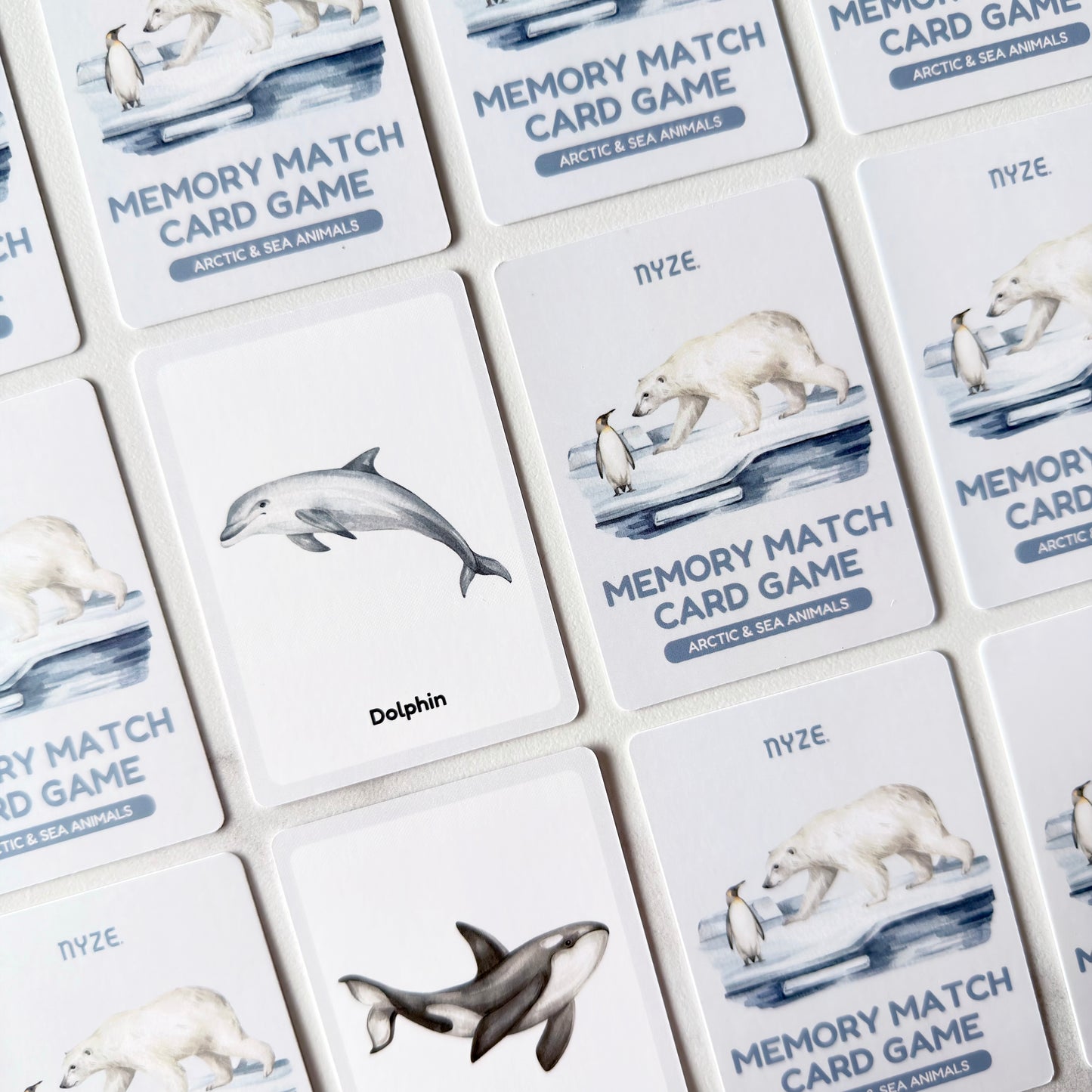 Memory Match Kids Playing Cards