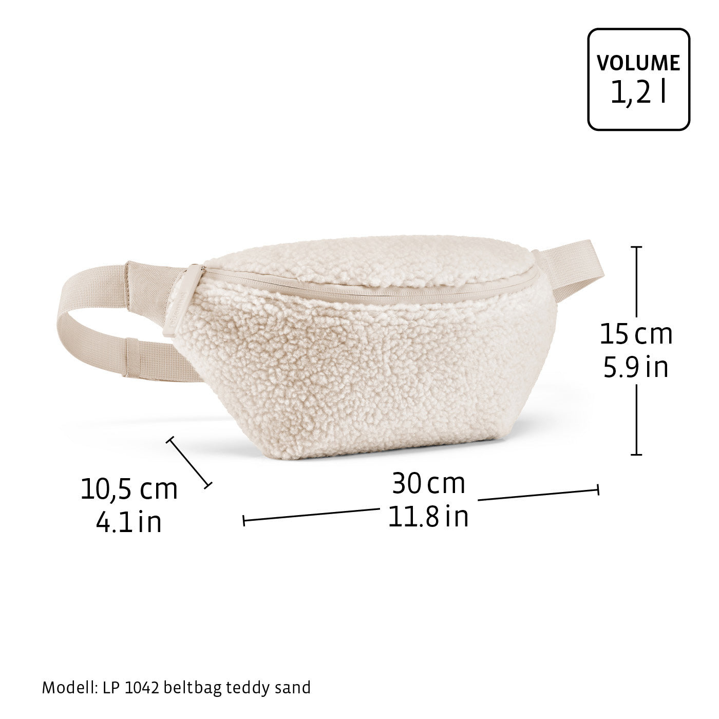Beltbag Fanny Pack - Teddy Sand