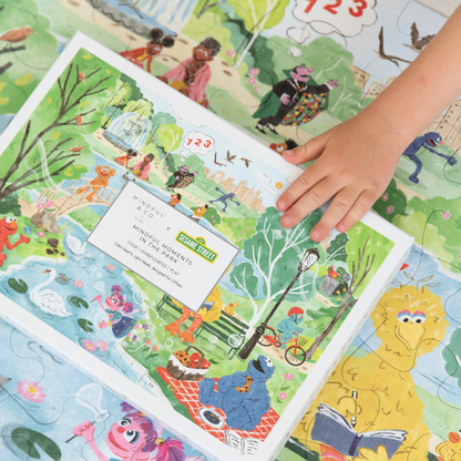 Mindful Moments with Sesame Street Floor Puzzle
