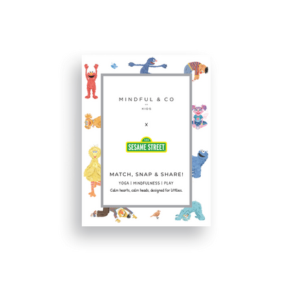 Sesame Street 3-in-1 Card Family Game