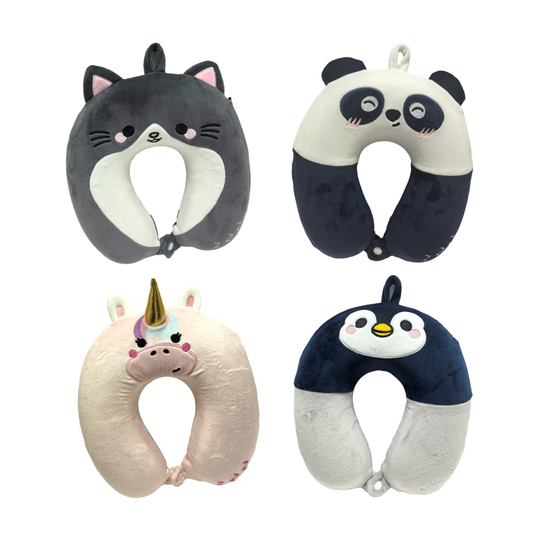 Memory Foam Neck Support Travel Pillow