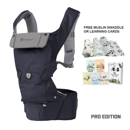 Dial-Fit BOA Pro Edition 3-in-1 Hip Seat Baby Carriers with Free Gift