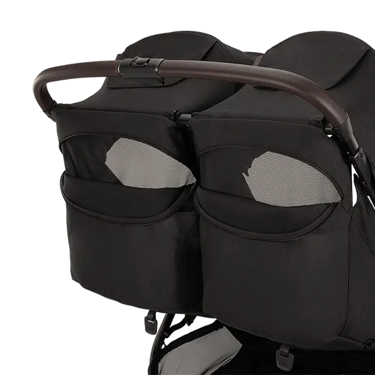 TRVL™ Dubl Twin Stroller - Caviar