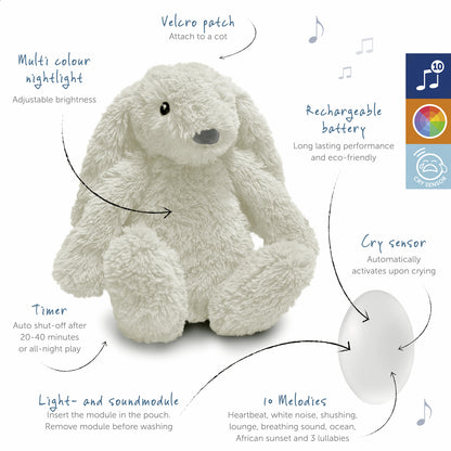 Baby Sleep Soother with Nightlight - Ro The Rabbit