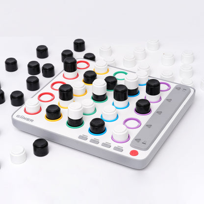 GiiKER Smart Connect 4 – Strategy Game for Kids 3+ | Build Logic, Planning & Focus with Screen-Free 3D Gameplay