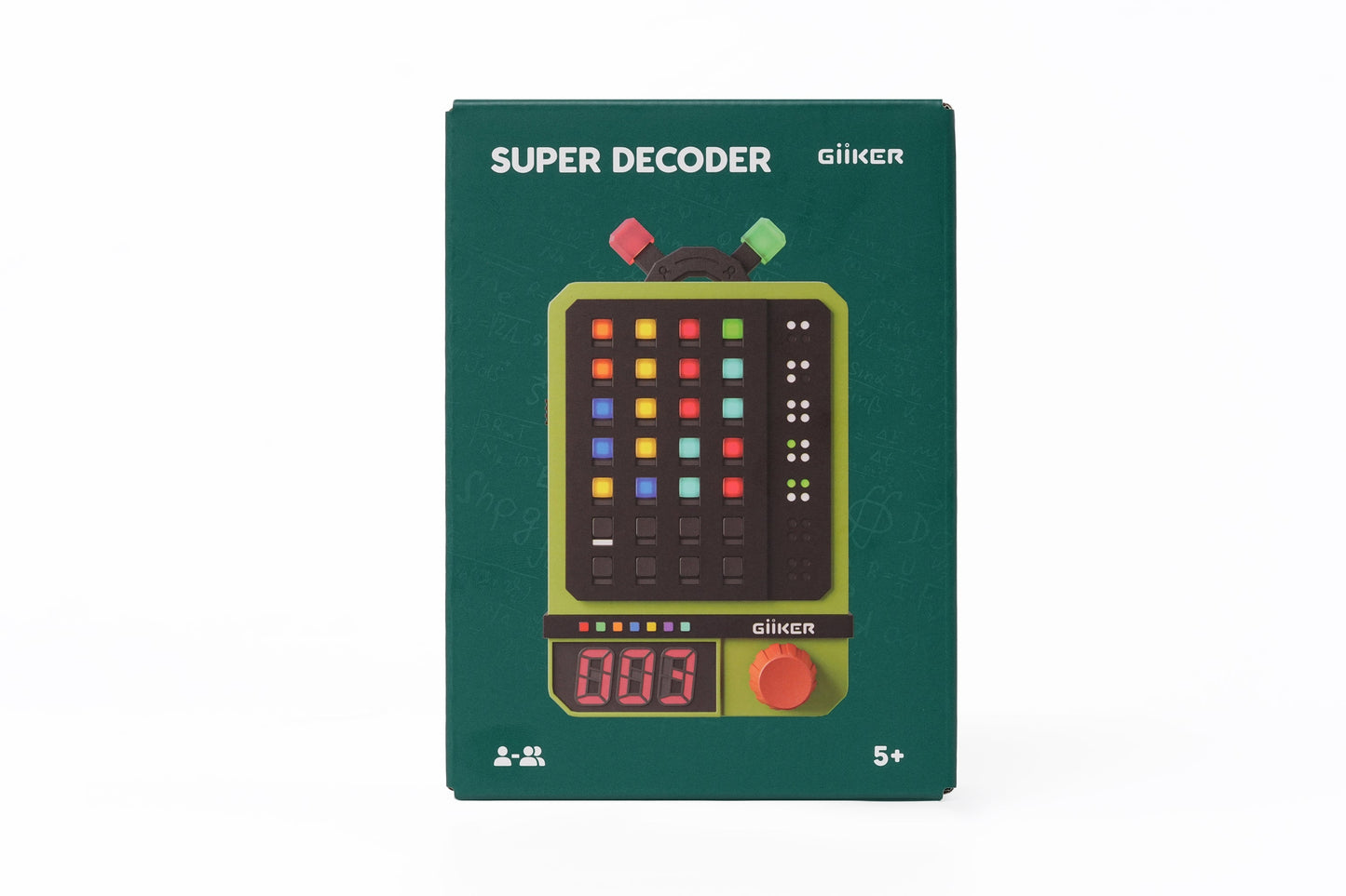 GiiKER Super Decoder – Code-Breaking Puzzle Game for Kids 5+ | Boost Logic, Deduction & Early Math Skills Screen-Free