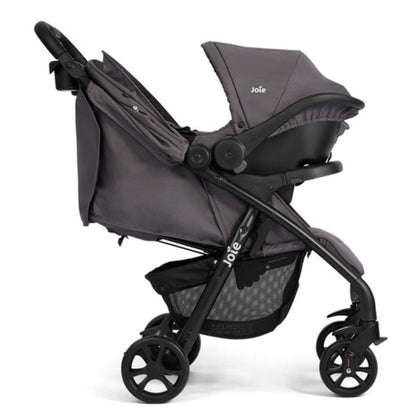 Muze Lx Travel System with Juva Baby Carrier