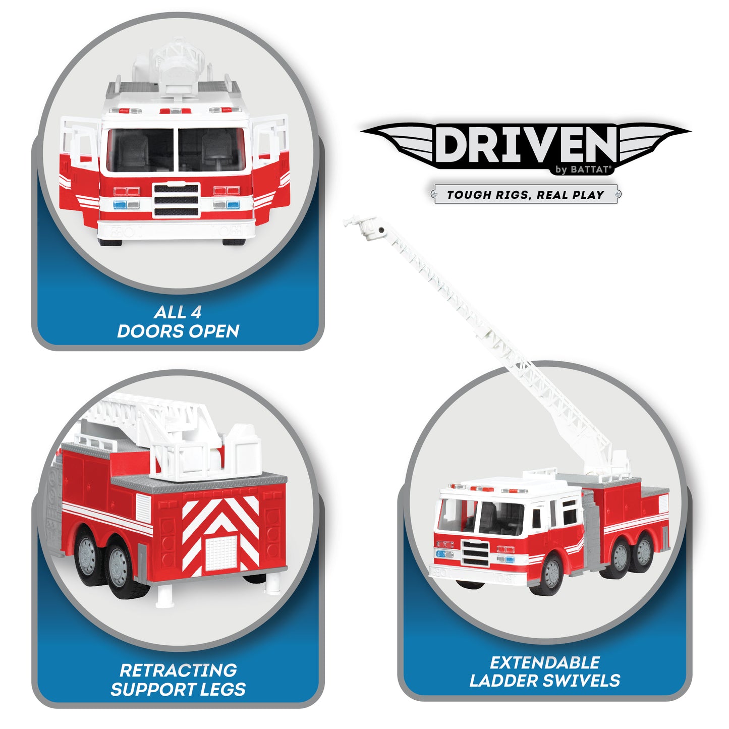 Micro Series Crane Ladder Fire Truck