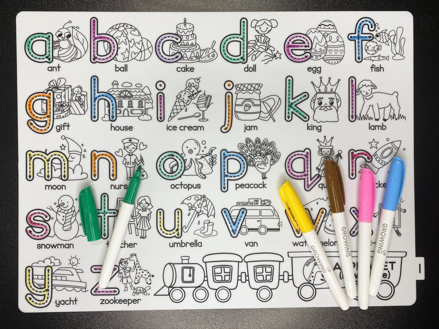 Alphabets (Small Caps) Markers
