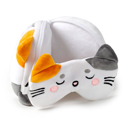 Kids Travel Pillow & Eye Mask - Lola Cat