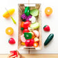 [B. Toys by Battat] Farmers Market Food Basket with Fruits and Vegetables