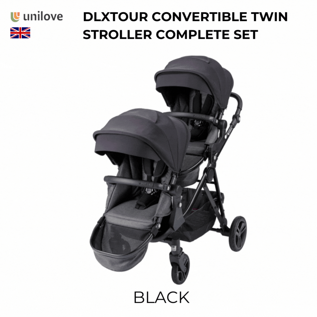Twin Stroller - Black