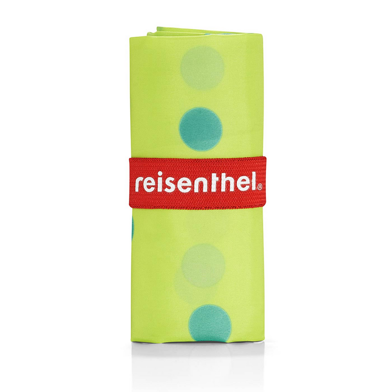 [Reisenthel] Foldable Mini Maxi Shopper Shopping Bag 15L, Waterproof - Polka Dot Design (11 Colour)