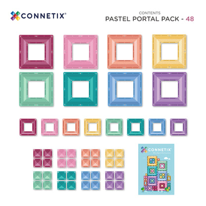 Pastel Portal Pack - 48 Pieces