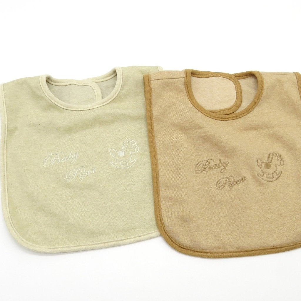 [Baby Piper] Bib 100% Organic Cotton Dye-Free (1116)