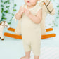 [Baby Piper] Sleeveless Romper | 100% Organic Cotton Dye-Free (1127)