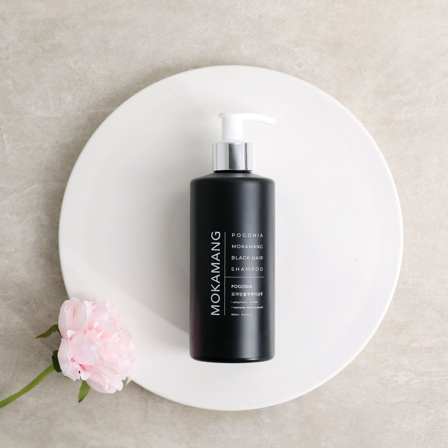 [Pogonia] Mokamang Black Hair Shampoo 300ml