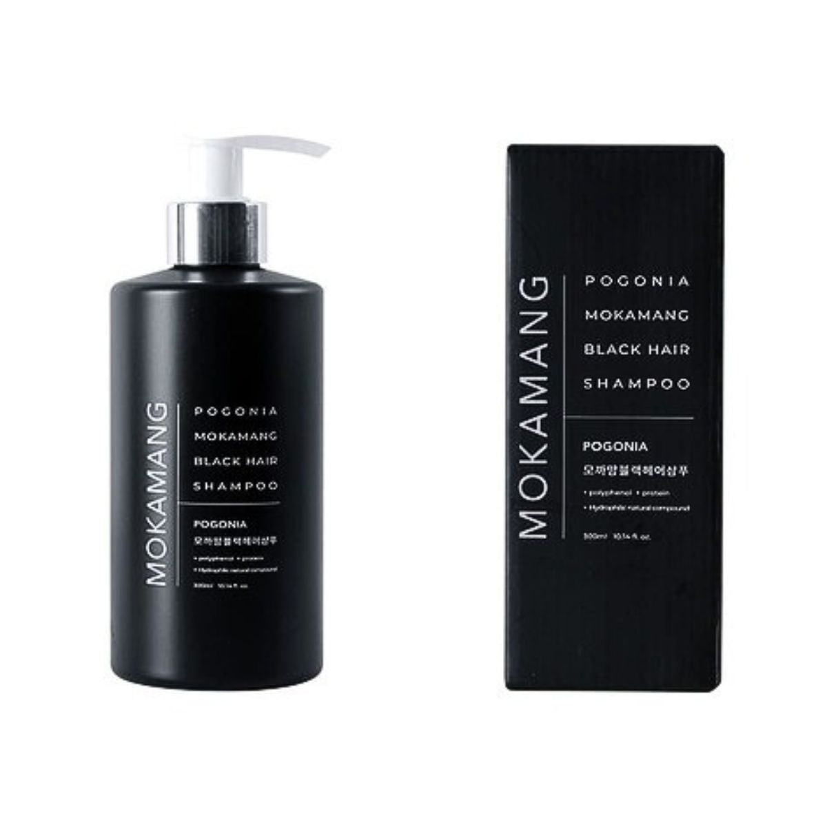 [Pogonia] Mokamang Black Hair Shampoo 300ml