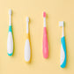 [VIIDA] JOY Kids Toothbrush, Micro Soft Bristles and Safe Design (4 Colors)