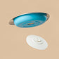 [VIIDA] Chubby Non-Slip Silicone Suction Pad | Grey Beige