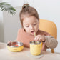 [VIIDA] Chubby Non-Slip Silicone Suction Pad | Grey Beige