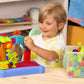 [Bristle Blocks by Battat] 58Pcs Jungle Blocks in Bucket | STEM Creativity Building Toys