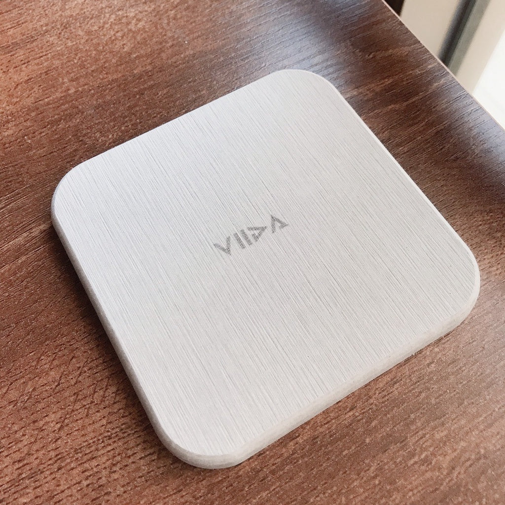 [Viida] Premium Ceramic Coaster / Mug Coaster / Coffee Coaster - Dove Grey